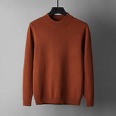 Casual Half High Neck Round Neck Sweater Bottoming Shirt